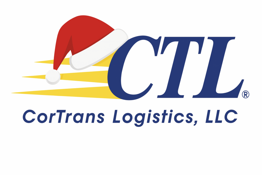 Logo with Santa hat